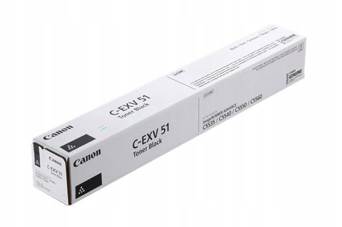 Originální černý toner Canon Adv iR-C5535, iR-C5540, iR-C5550, iR-C5560