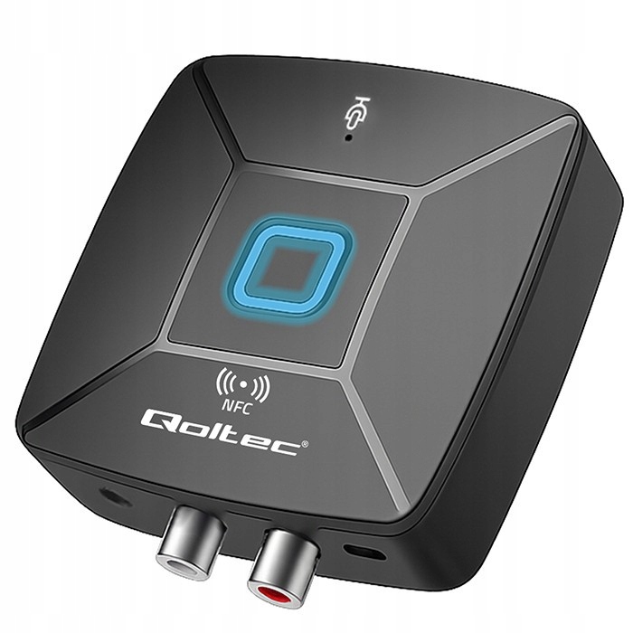Odbiornik Transmiter Audio Nfc Rca Aux HiFi Home Car Mikrofon Bt 6.0
