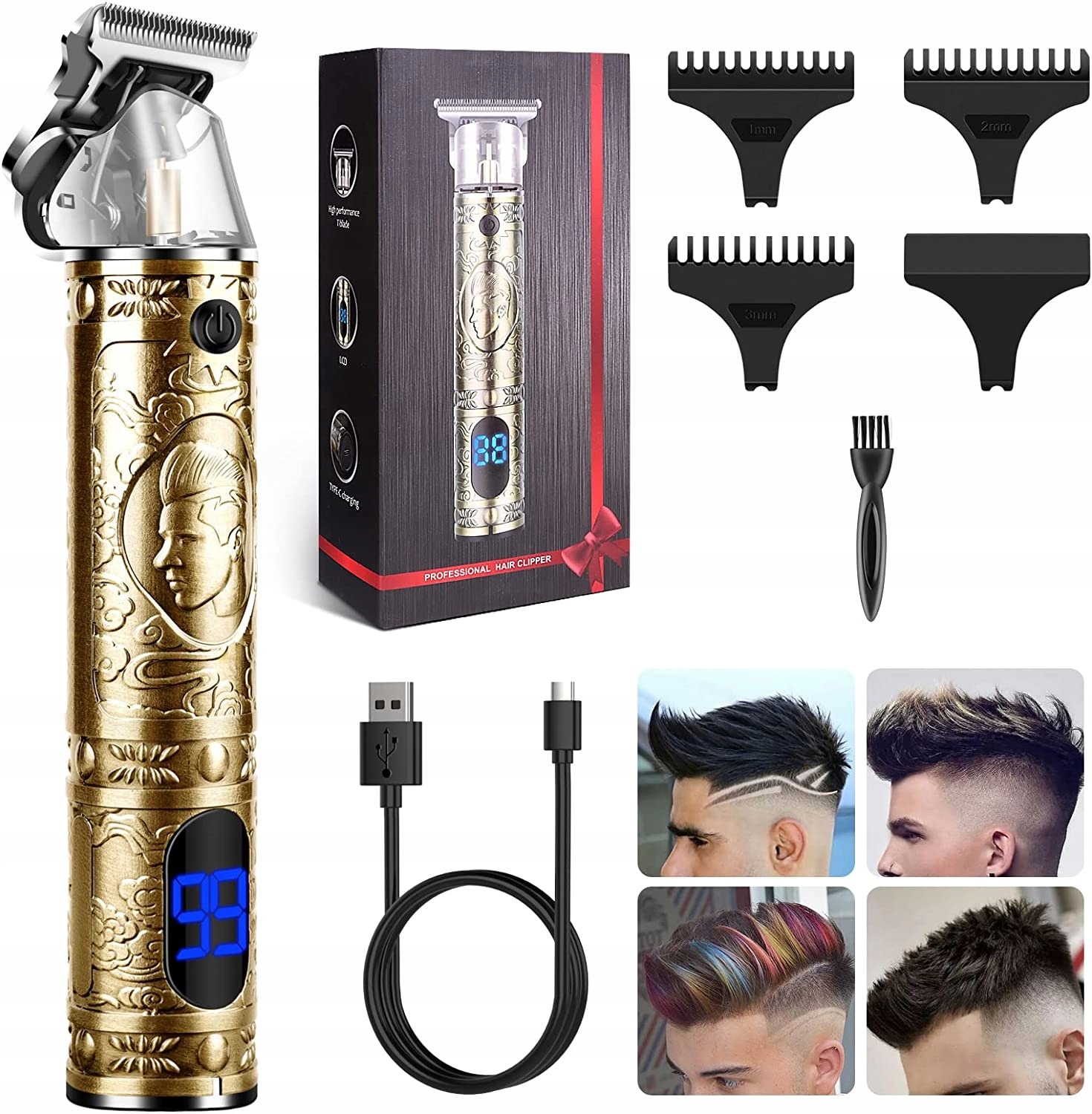 

Maszynka Trymer Do Strzyżenia Golenia Włosów Brody