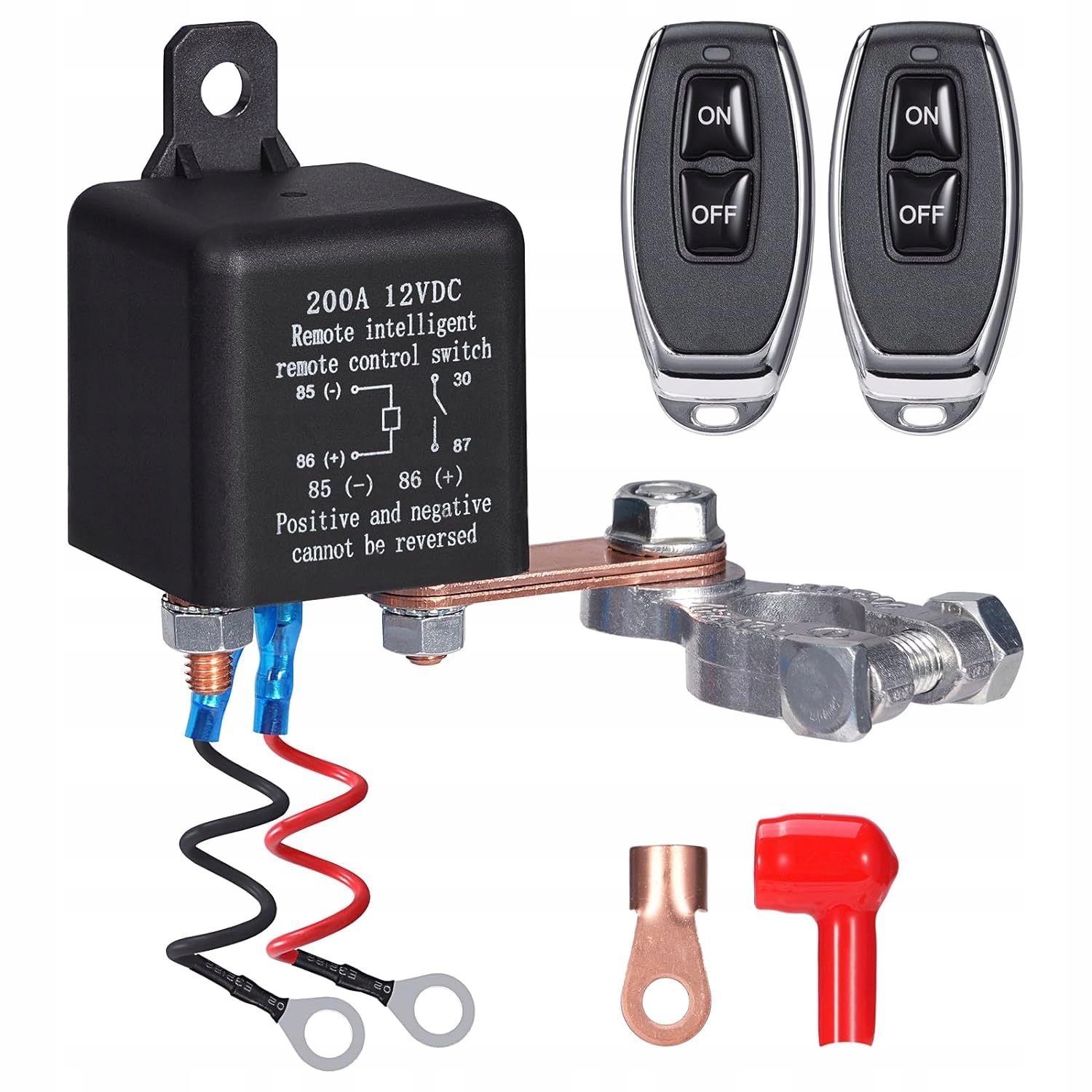 Sada Vypínačů Autobaterie Dálkové Ovládání 120A 12V Přepínač