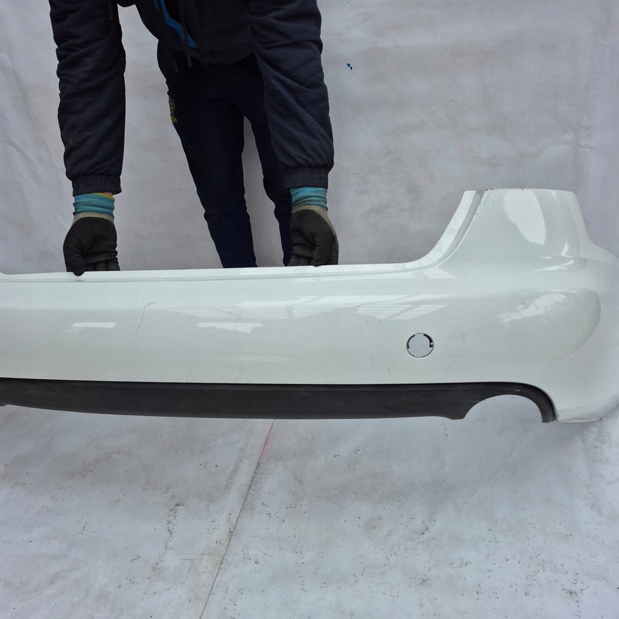 AUDI A4 B8 8K sedan 07-11 bumper rear part rear