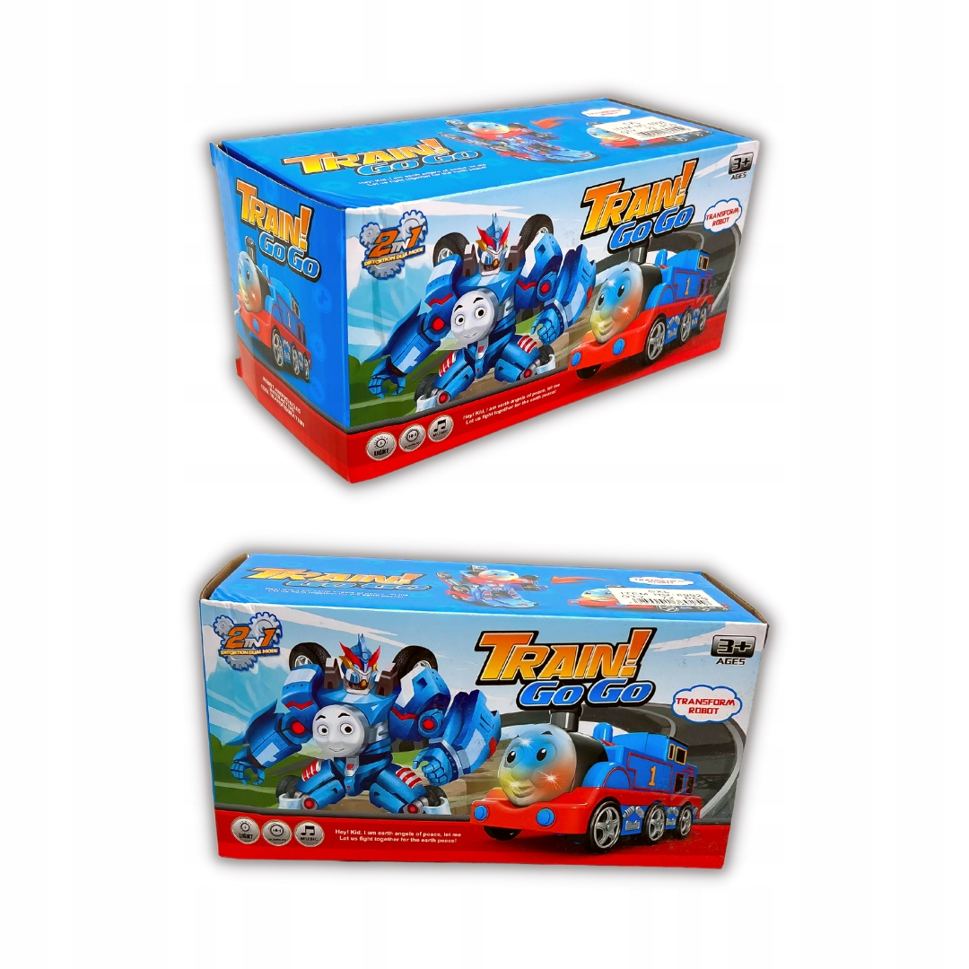 POCIĄG TOMEK I PRZYJACIELE ŚWIECI JEŹDZI DŹWIEK TRANSFORMUJE SIĘ Seria TOMEK I PRZYJACIELE