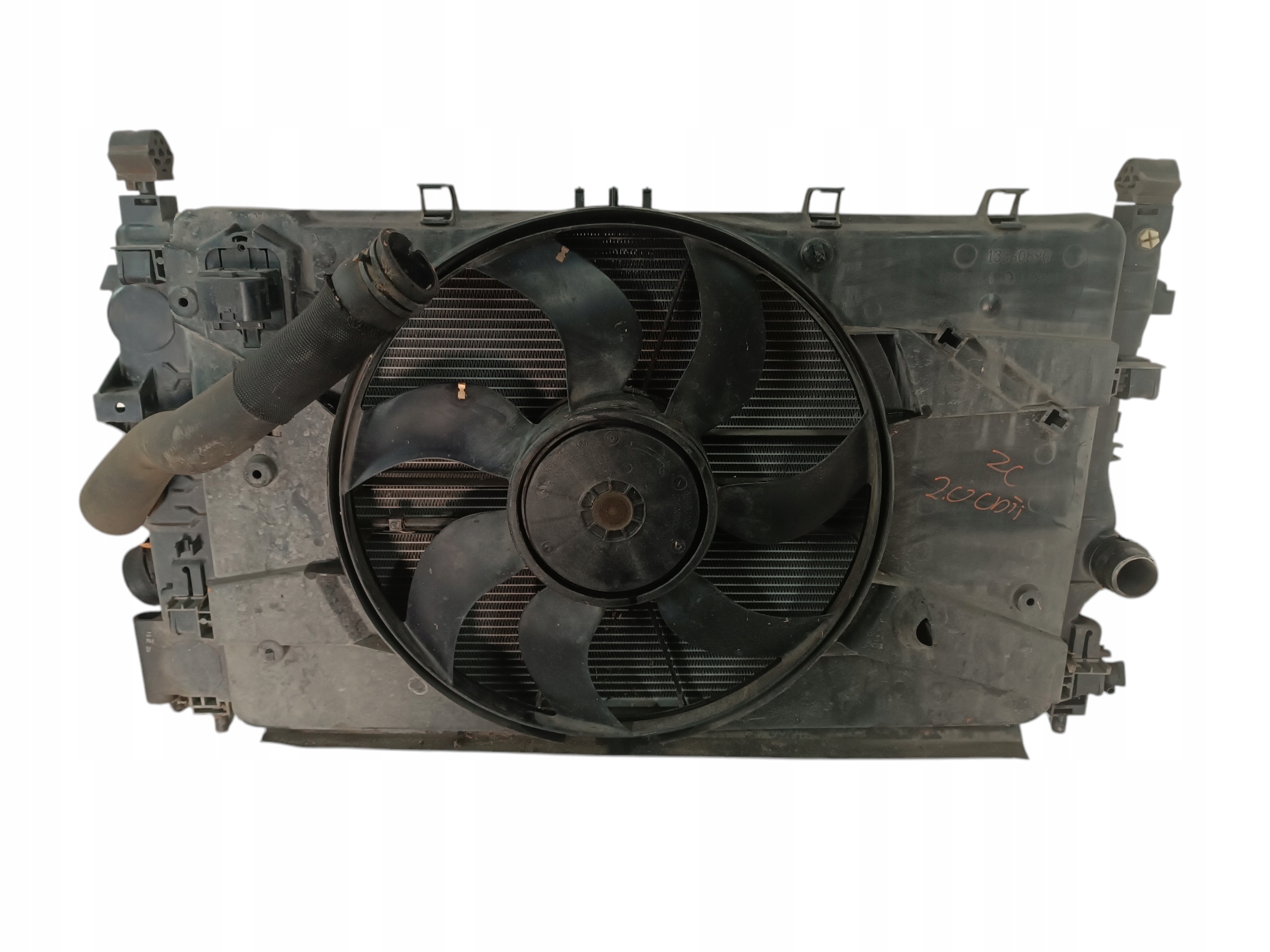 chladič ventilátor KOMPLET 2.0 CDTI OPEL ZAFIRA C