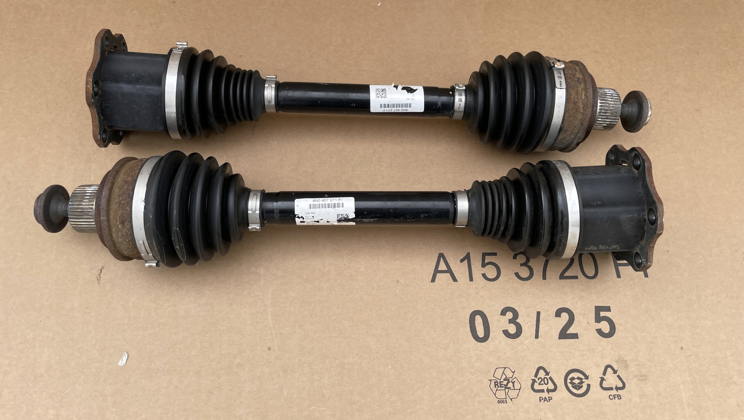 semi-axis AUDI A5 A6 A7 4N0407271F original IDEAL