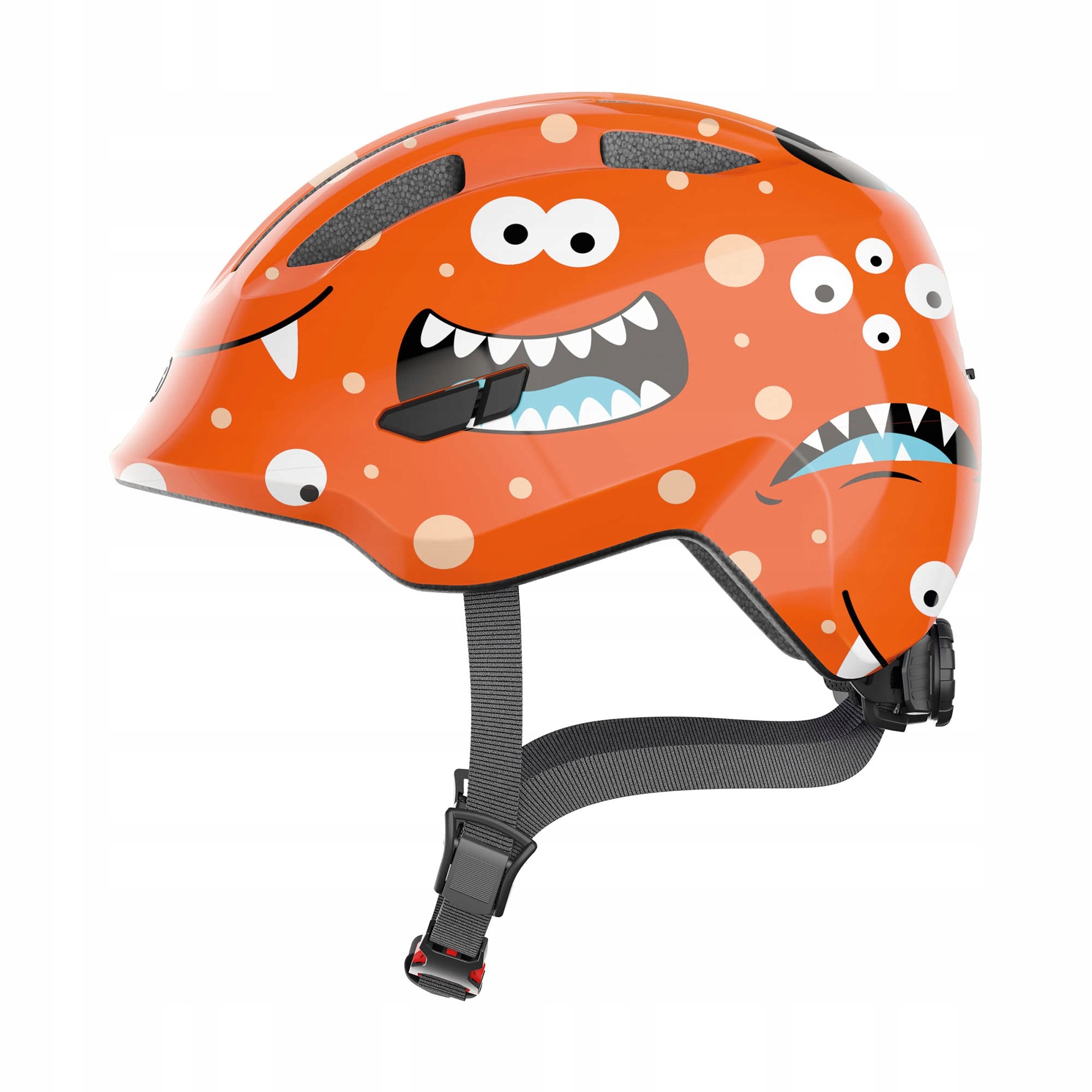 Dětská cyklistická helma Abus Smiley 3.0 oranžová M