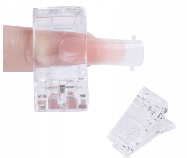 

Klips Zaciskarka do akrylu żelu dual form plastik