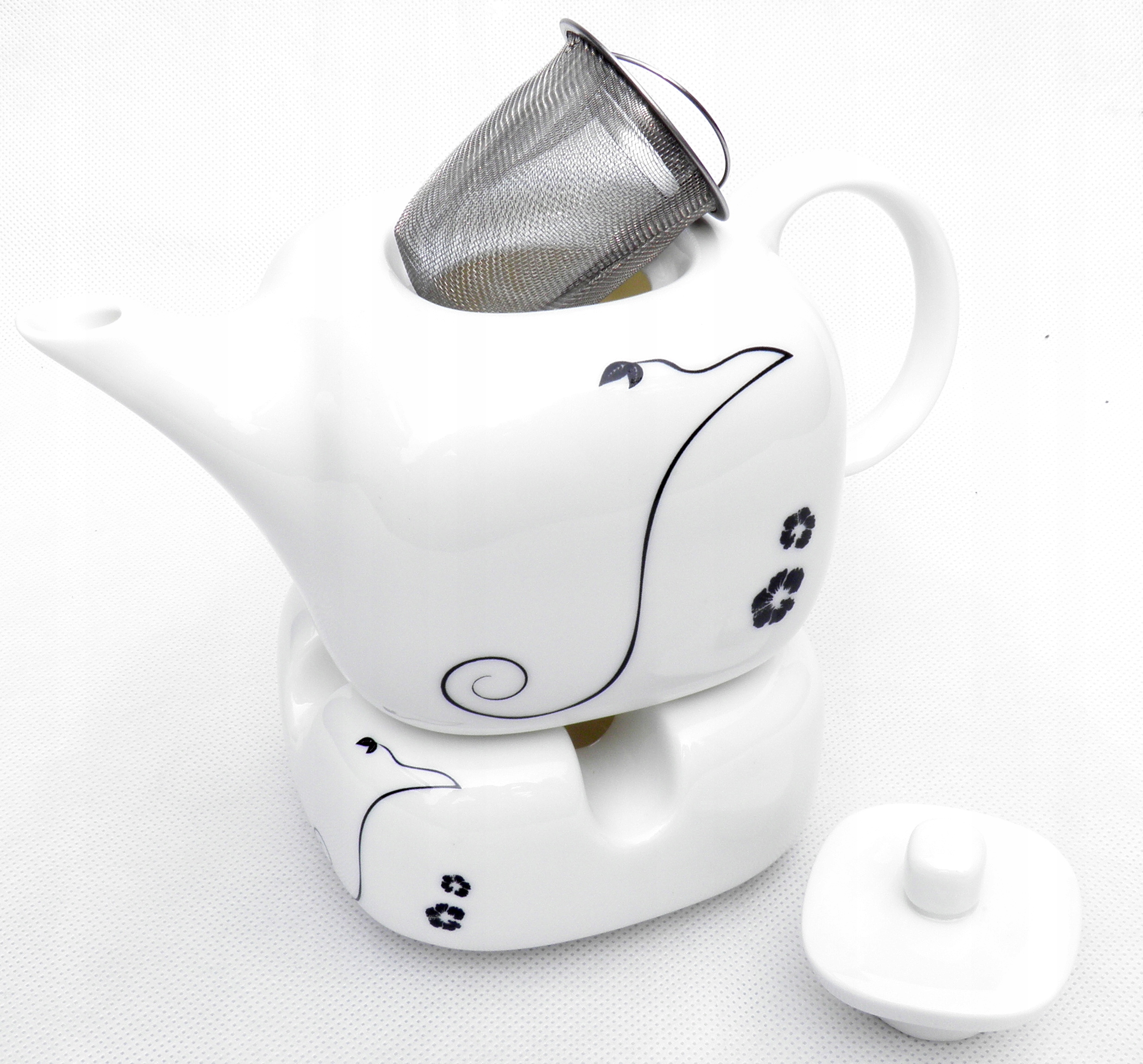 

Dzbanek Imbryk z podgrzewaczem