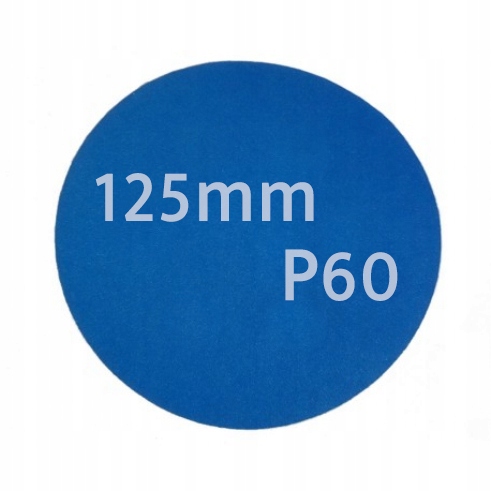 

Papier Ścierny Na Rzep 125mm p60 Cyrkon