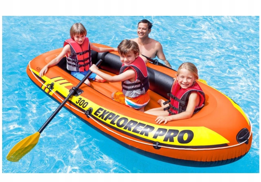 Pontonik Explorer Pro 300 - zestaw 58358 Intex Kod producenta 6941057453583