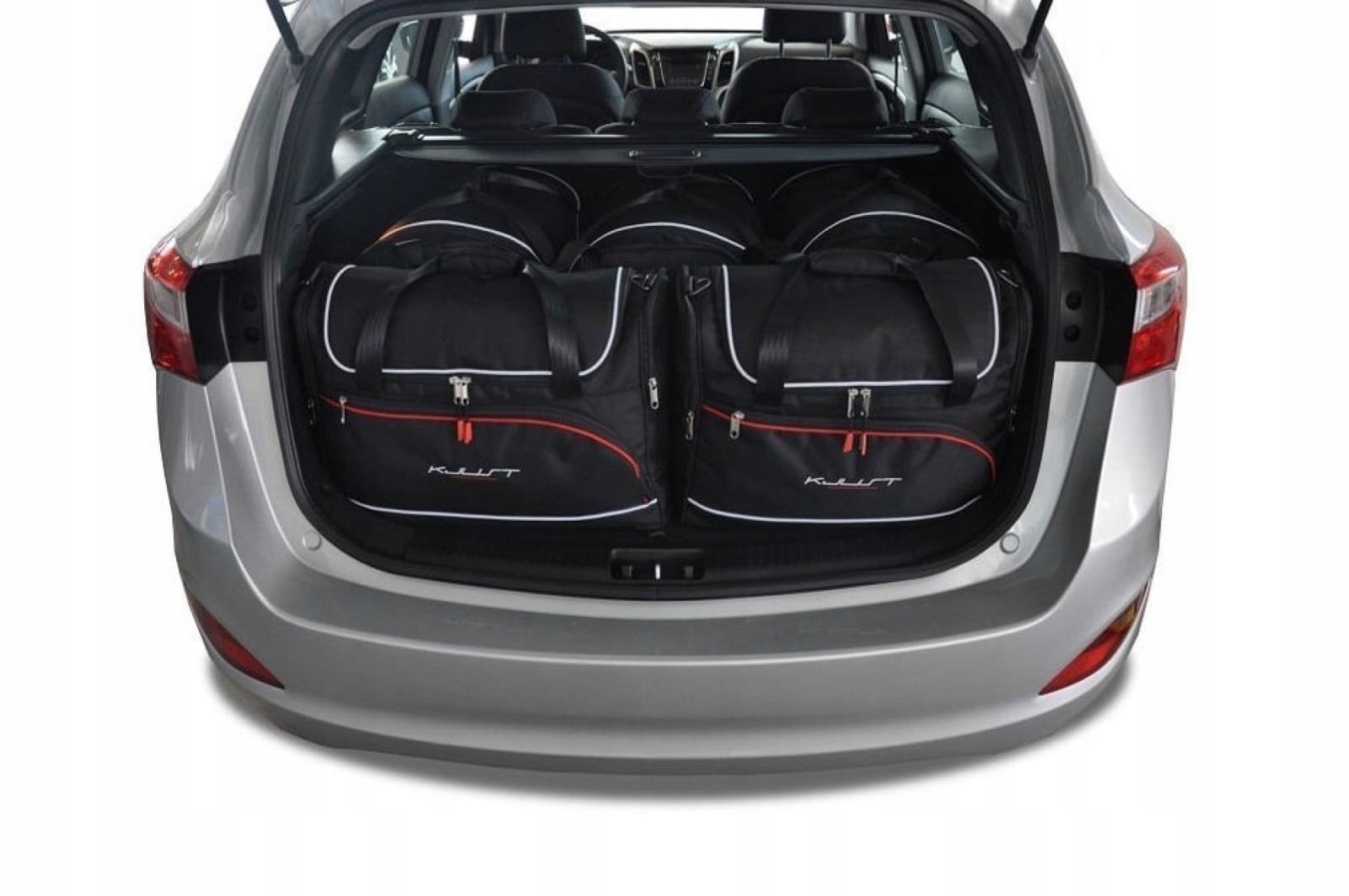 J&j Automotive Sada 5ks cestovných tašiek Aero pre Hyundai i30 Wagon 2012-