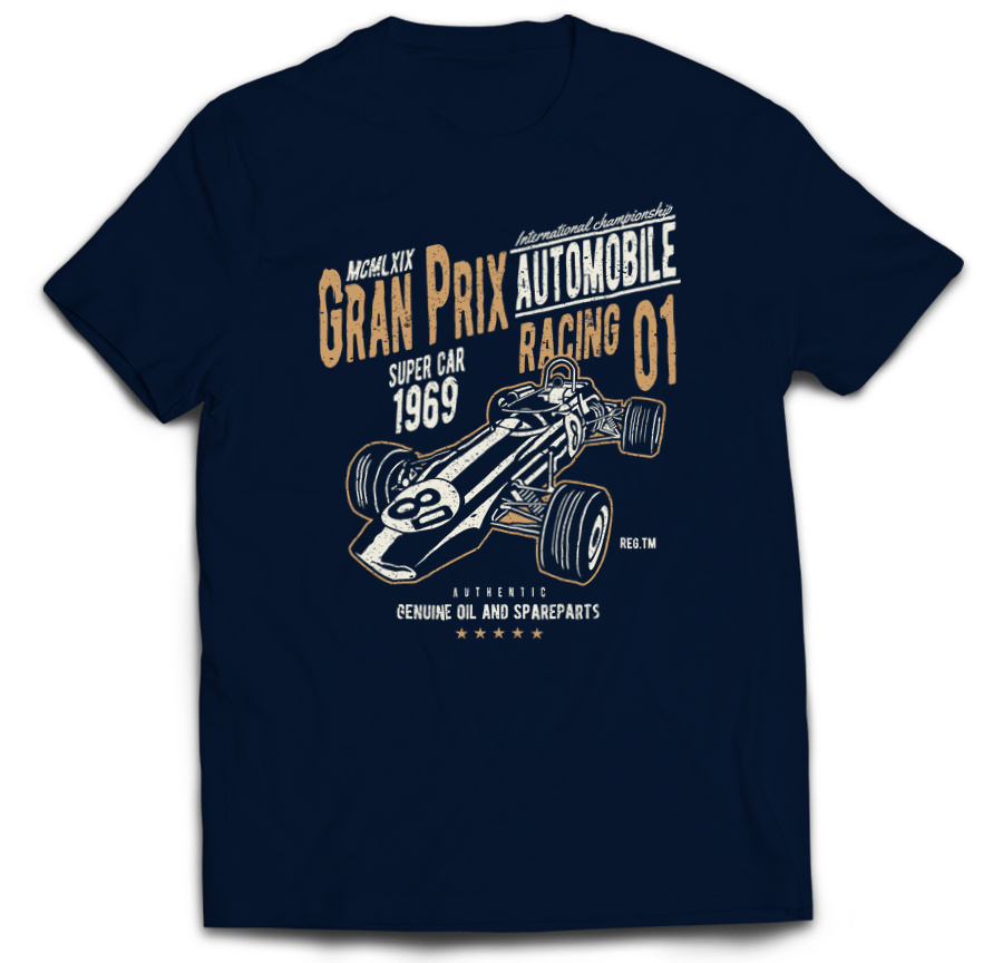 

Tshirt F1 Wyścigówka Formuła 1 Grand Prix 3XL