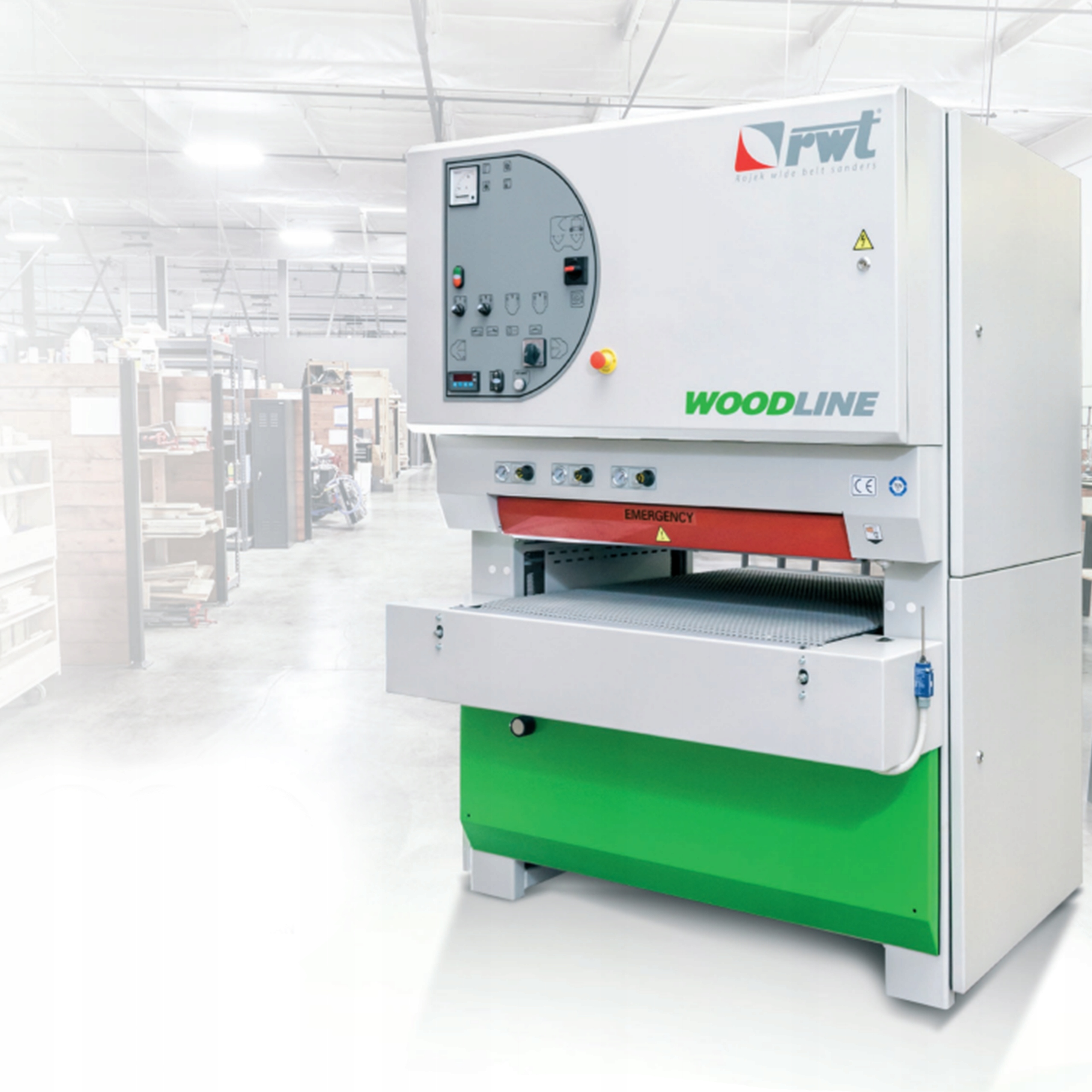 Szlifierka szerokotaśmowa RWT BS 650RP 2-AGREGATY Rodzaj szlifierki taśmowa