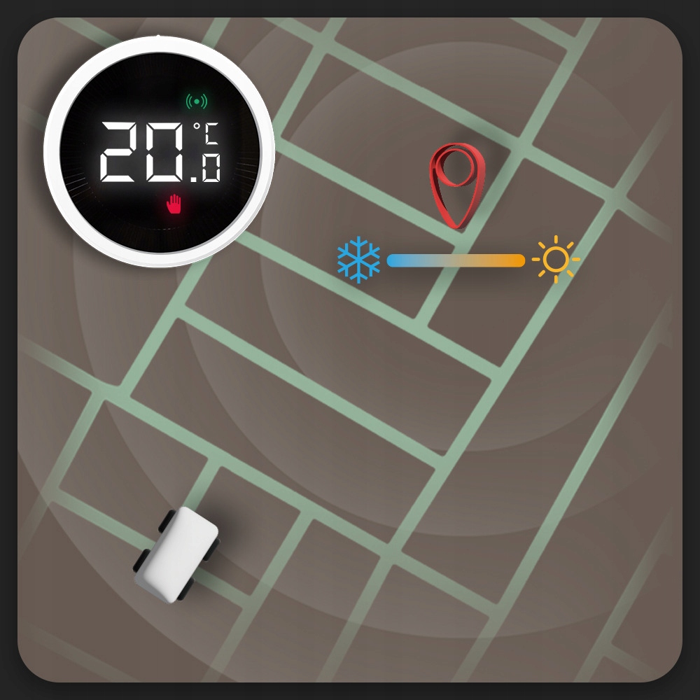 Termostat AQARA E1 SRTS-A01 ZigBee Marka Aqara