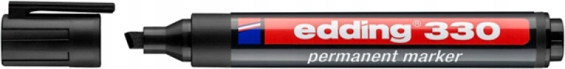 

Marker permanentny A8 e-330 Edding czarny 10szt