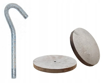 Litinový deflektor s hákem pro kamna se šnekovým podavačem 15-25kW