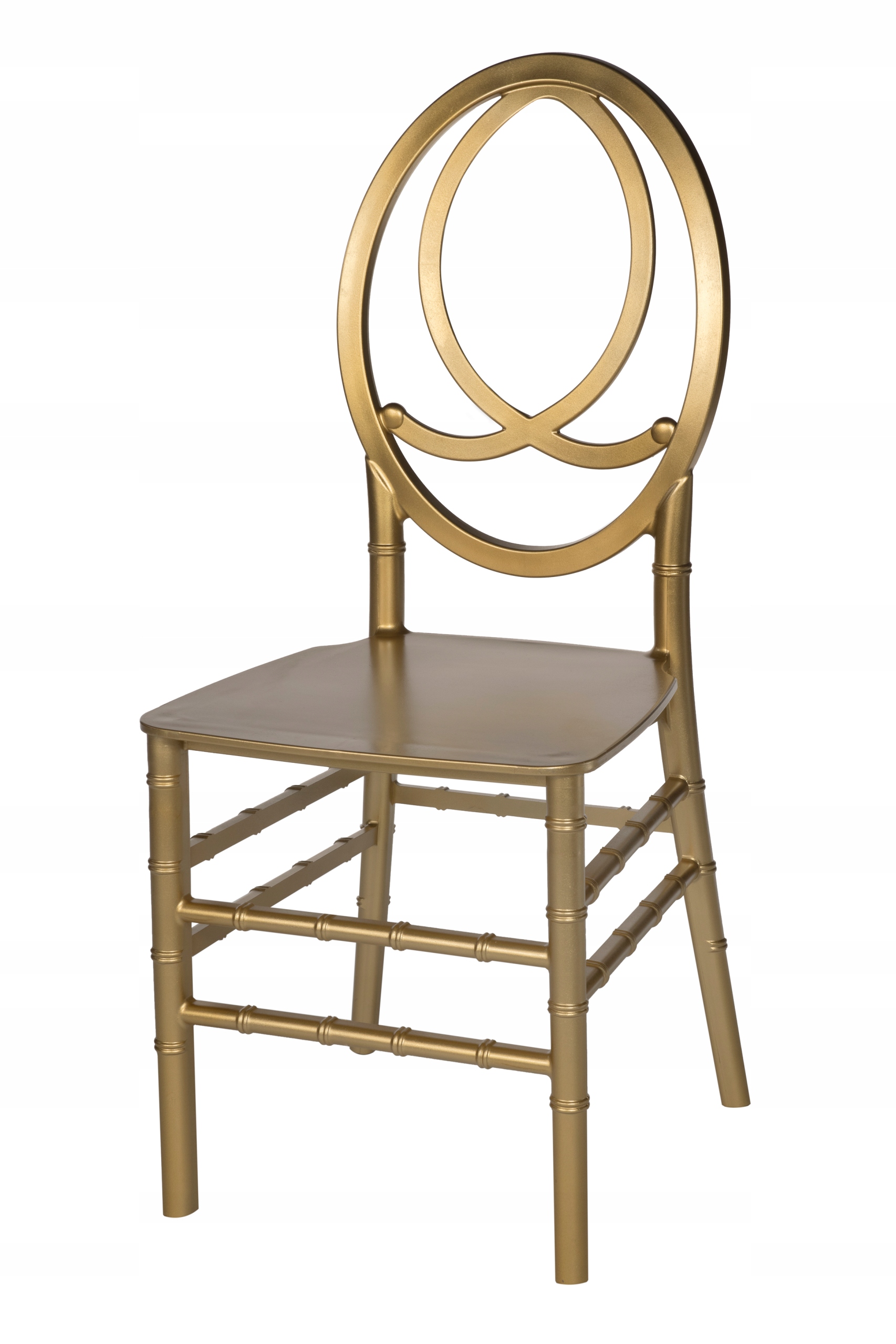 KRZESŁO BANKIETOWE WESELNE ŚLUBNE CHIAVARI PHOENIX PP szampan z poduszką Marka inny