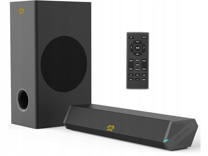 Mozos Gs-bar 2.1 Soundbar Kino Domowe