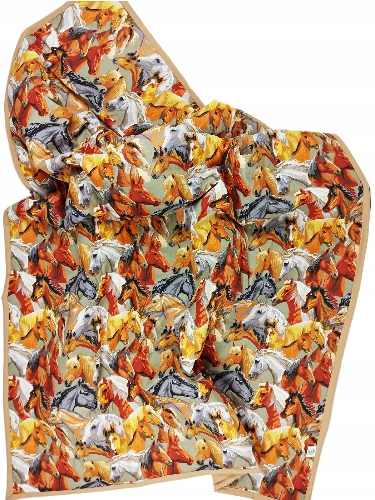 Přehoz na postel pro koně 100/200 cm 100% bavlna