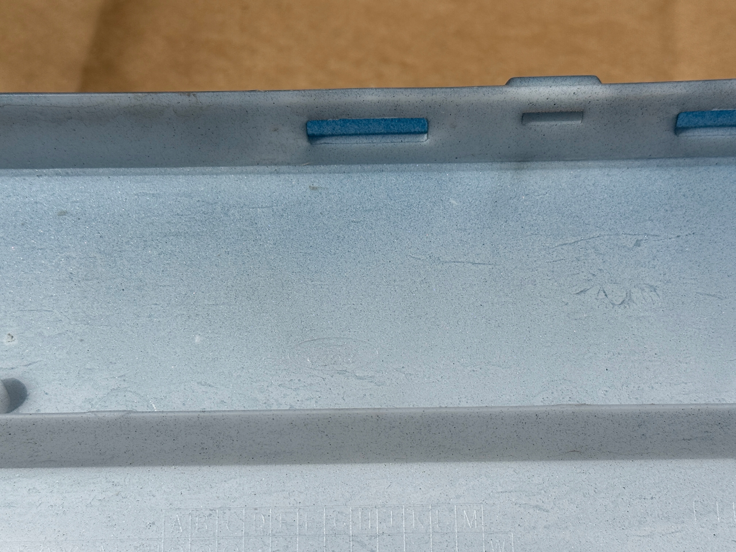 FORD PUMA MK2 2019-2025 bumper rear part BLAZER BLUE 4X PDC original