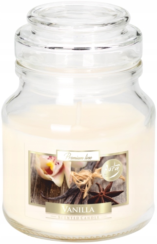 

Bispol świeca zapachowa w szkle słoik Wanilia