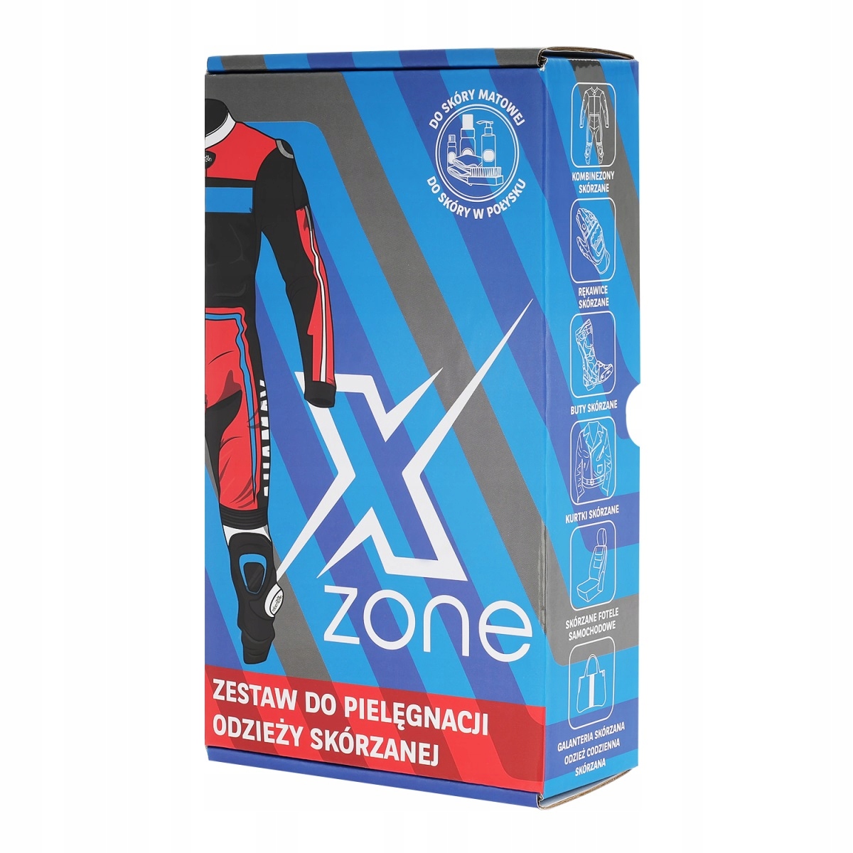 Xzone Zestaw Do Pielęgnacji Odzieży Skórzanej Wersja Strong Woman
