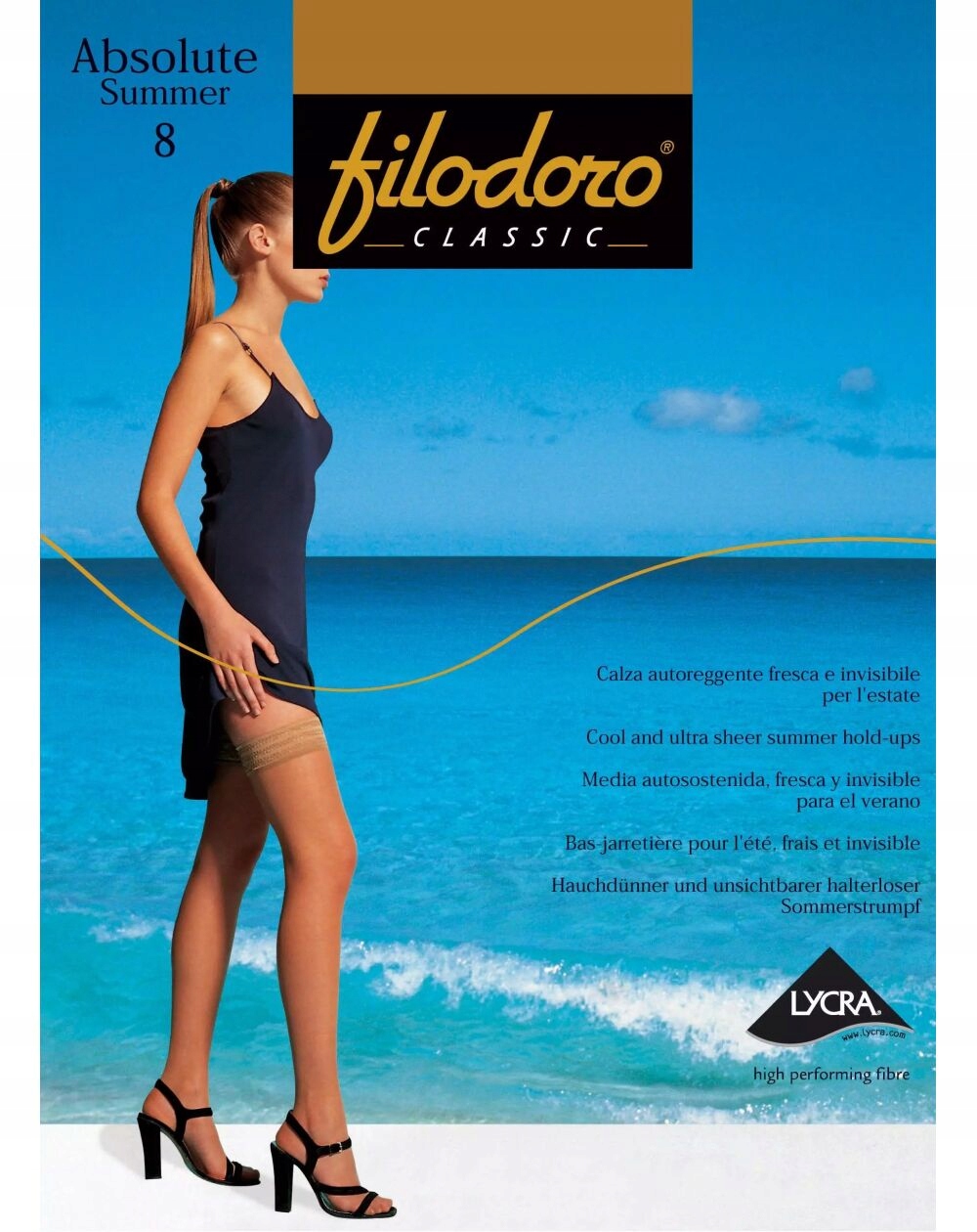 

Pończochy Samonośne Filodoro Classic 8 Den 3-M