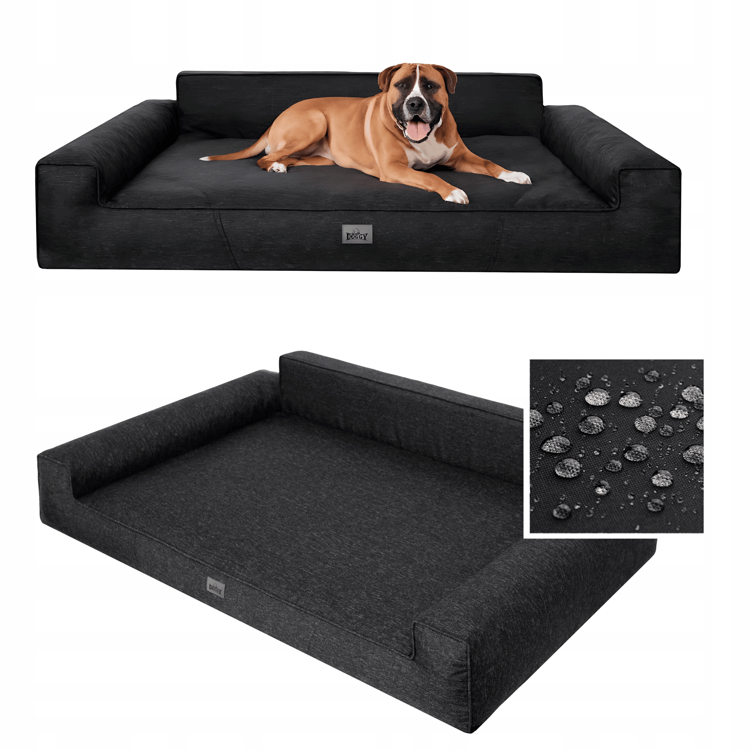 Pelíšek pro psa – odolná voděodolná kotec – matrace pro psa XL 99x65 cm