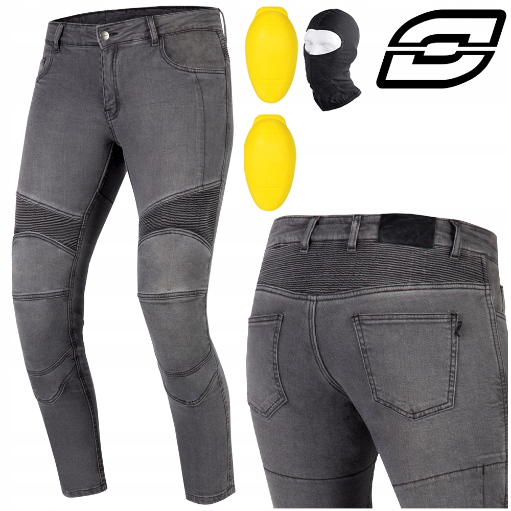 Motocyklové Nohavice Ozone Roxy Washed Dámske Džínsy Slim Fit Darček