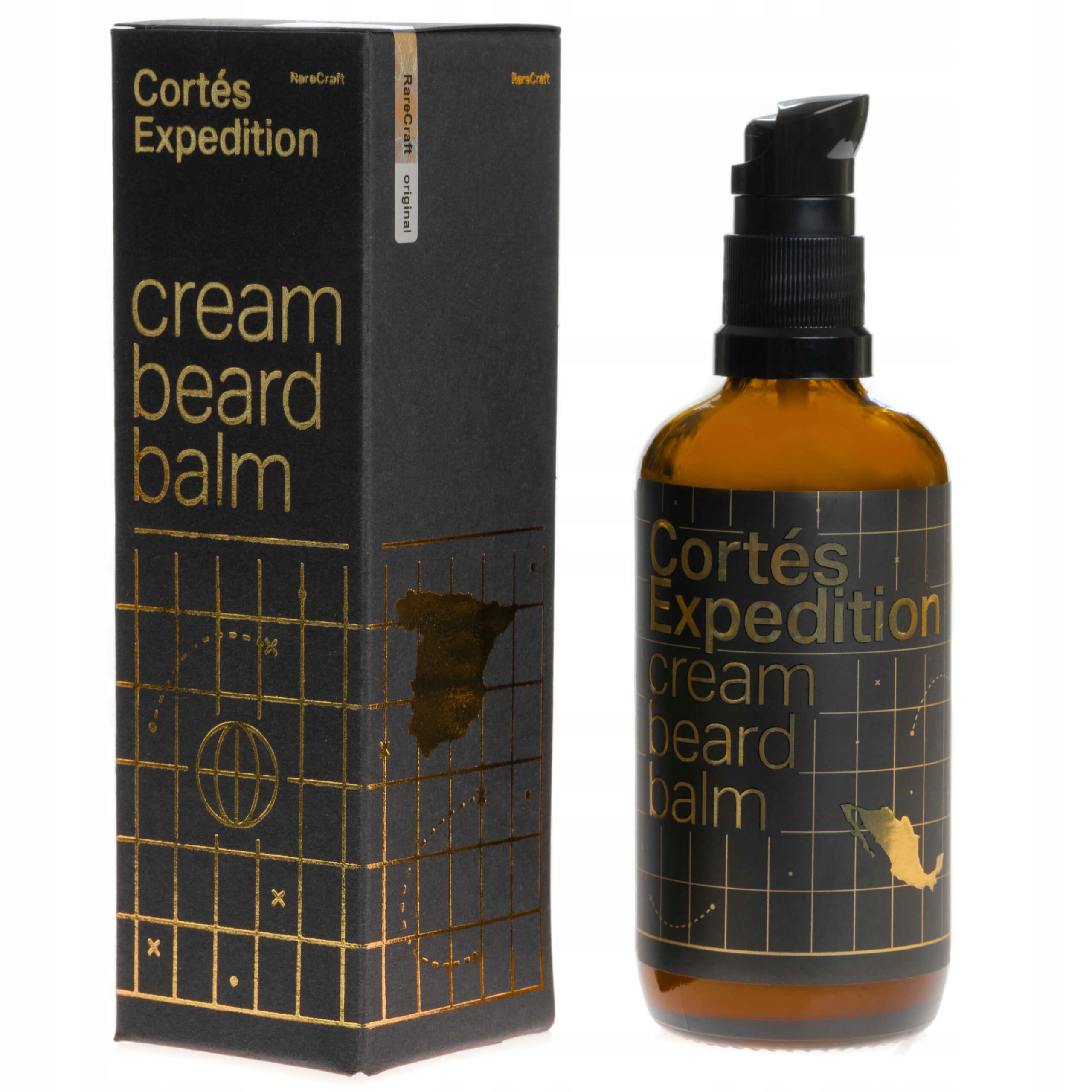 RareCraft Krémový balzám na vousy Cortes Expedition 100 ml