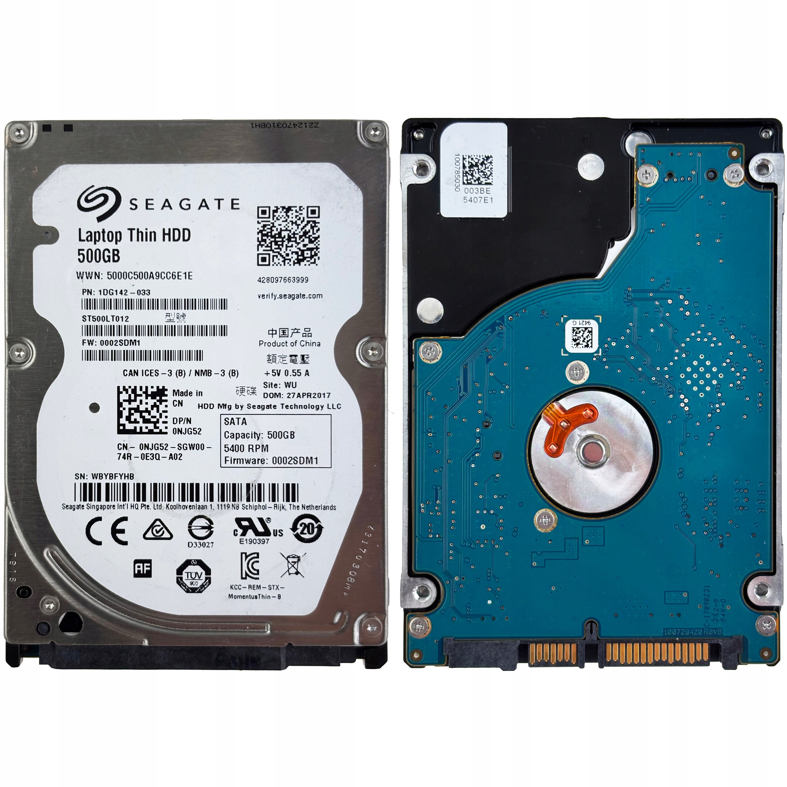 Dysk Seagate 500gb St500lt012 - Niska cena na Allegro