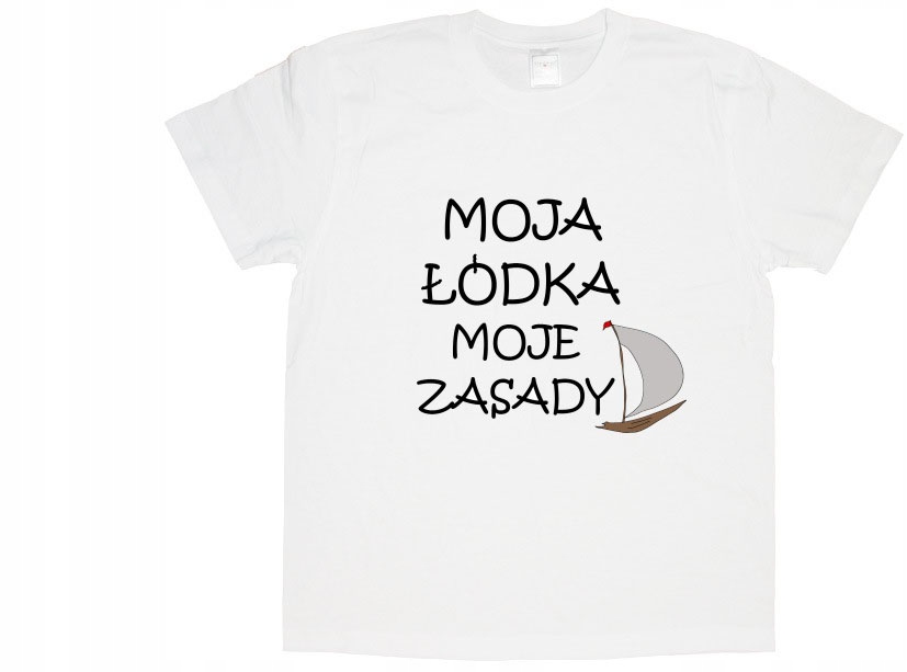 MĘSKA KOSZULKA ŻEGLARZ MARYNARZ STATEK PIRAT z5a Rękaw krótki rękaw