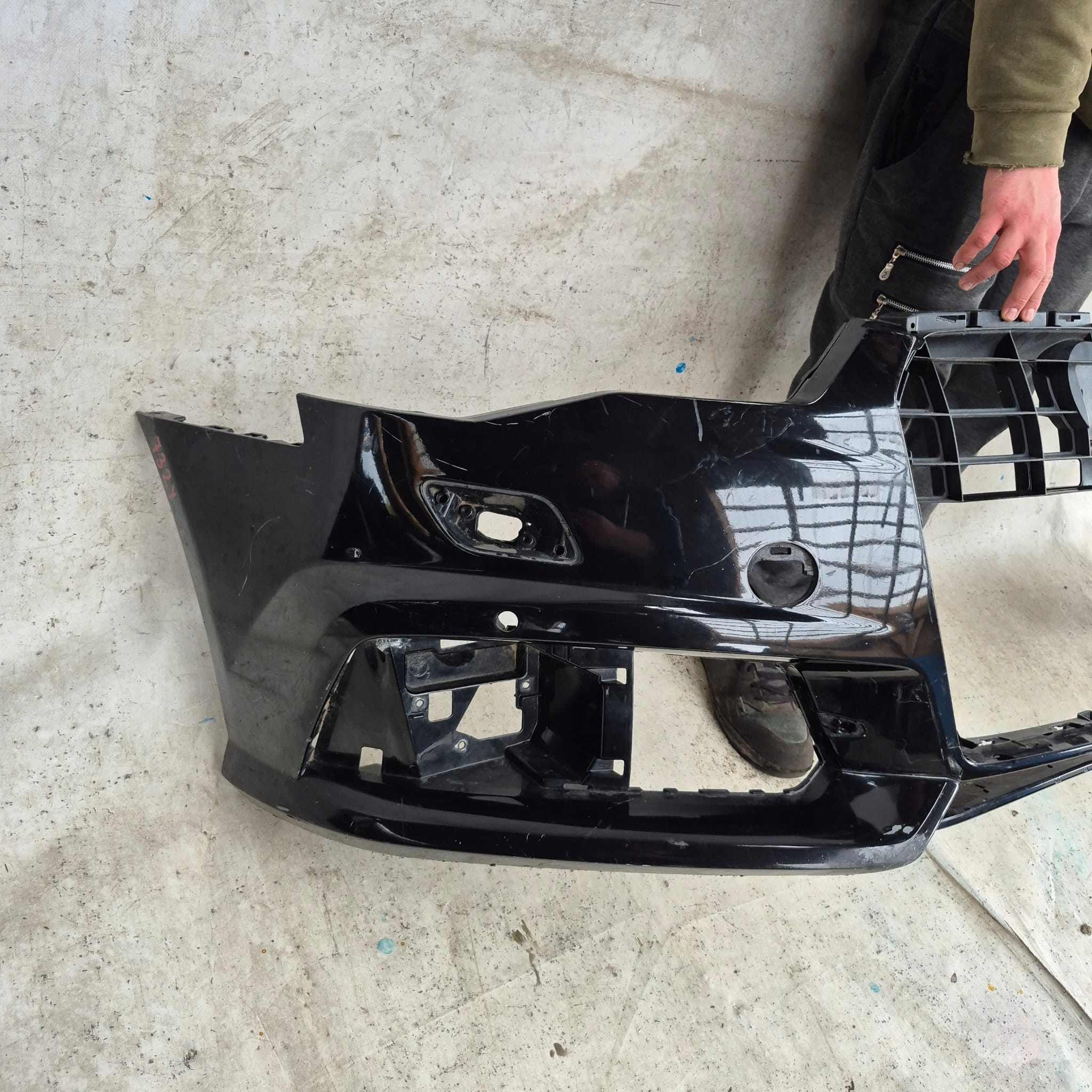 AUDI A6 C7 4G S-LINE LIFT 14-18 bumper front front SPR PDC 4G0807437AB