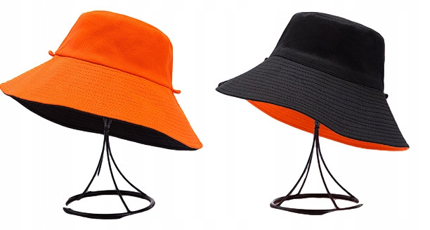 

Duży Bucket Hat Kapelusz Czapka Rybacka Dwustronna