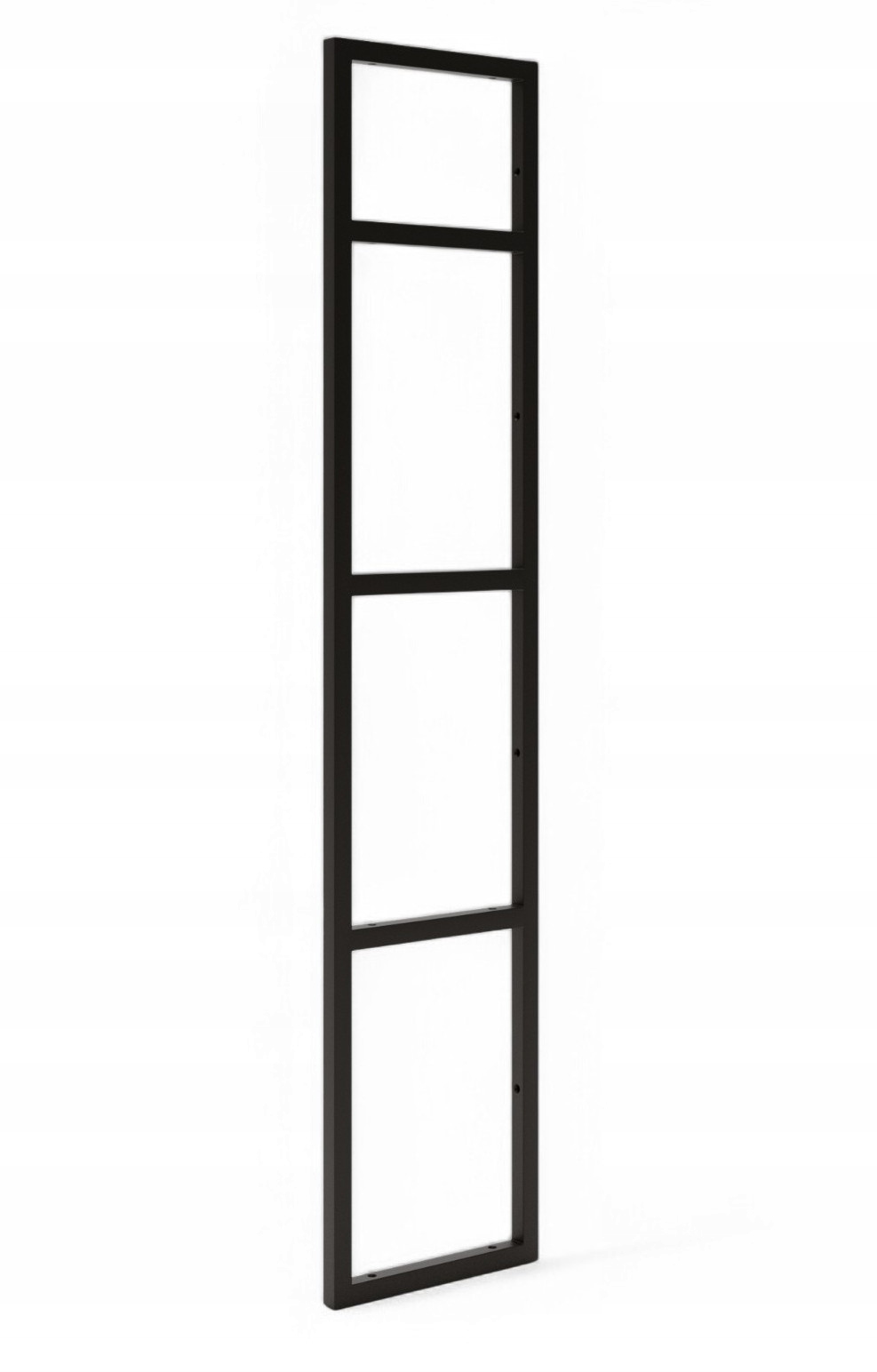 Podstavec pro závěsnou poličku 4-úrovňový Loft 118 cm x 34 cm černý