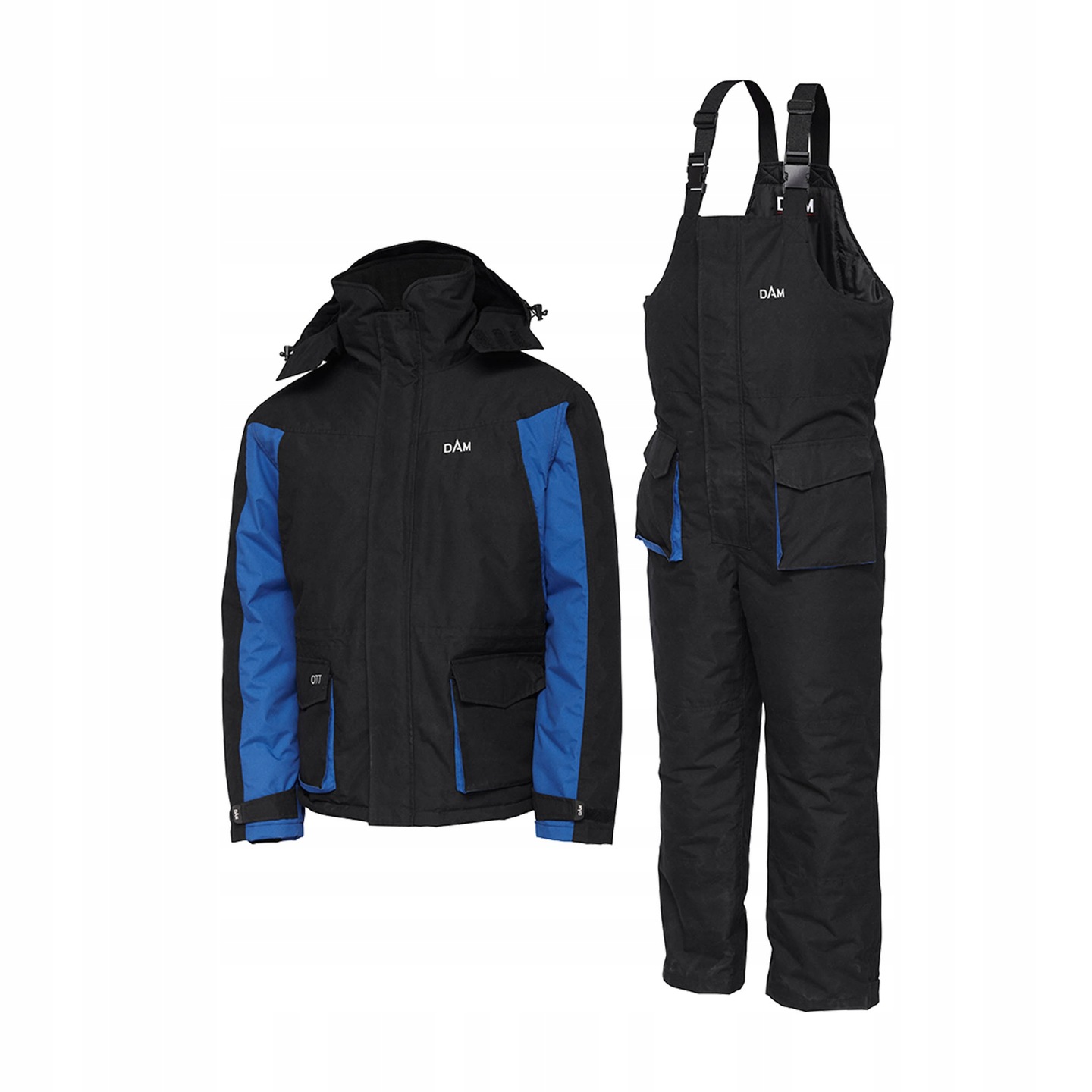 Zateplený Rybářský Oblek Thermal XXL Modročerný Dam Na Ryby