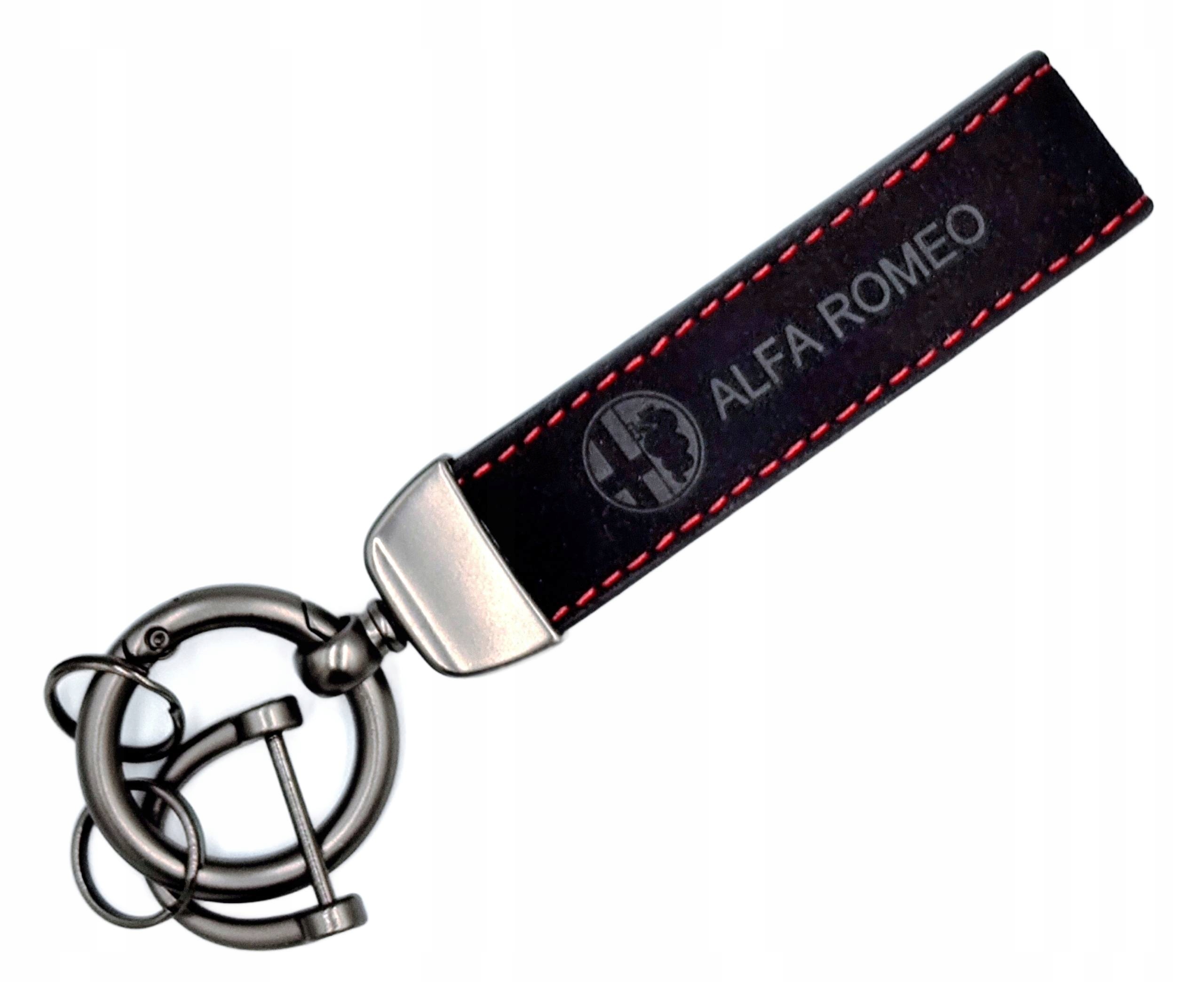 Alfa Romeo Brelok samochodowy Alfa Romeo Breloczek do kluczy Smyczka Alfa