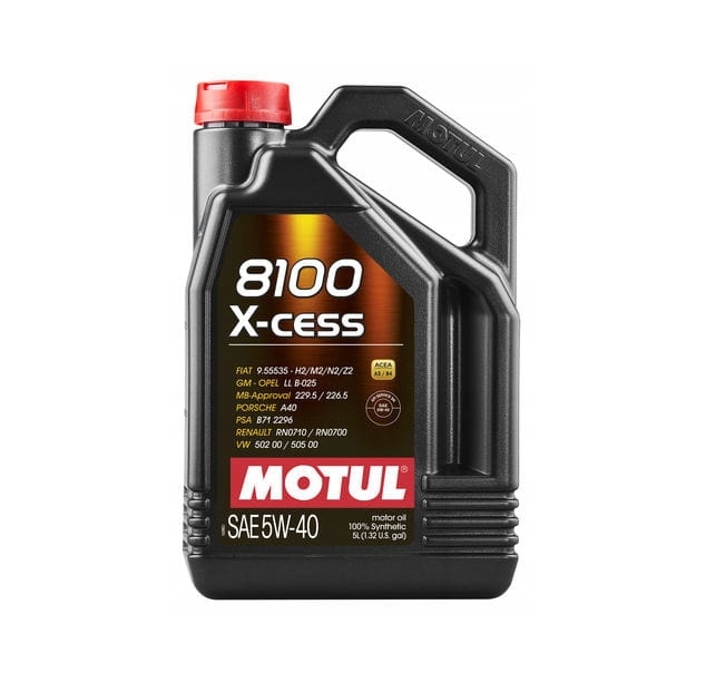 Olej silnikowy Motul 8100 X-cess 5L 5W-40