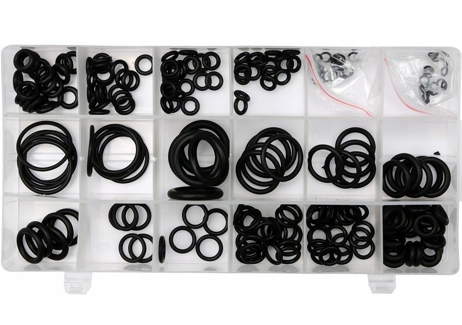 

Zestaw O-ringów Gumowych 225szt Oringi Yato