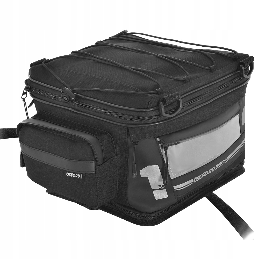 Oxford Taška Na Zadné Sedadlo Motocykla F1 Tail Pack Large 35L, Čierna