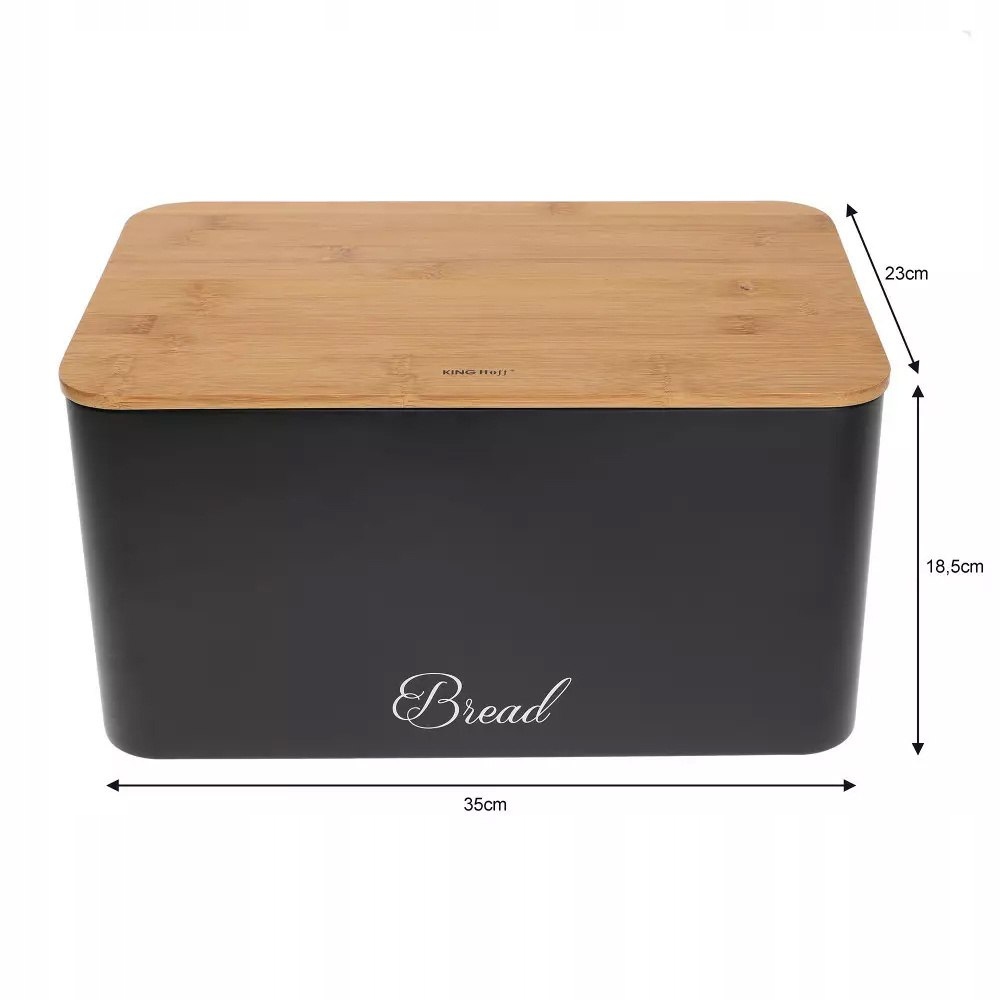 Bread Box set containers sugar, coffee, tea KH-1586 Brand Kinghoff