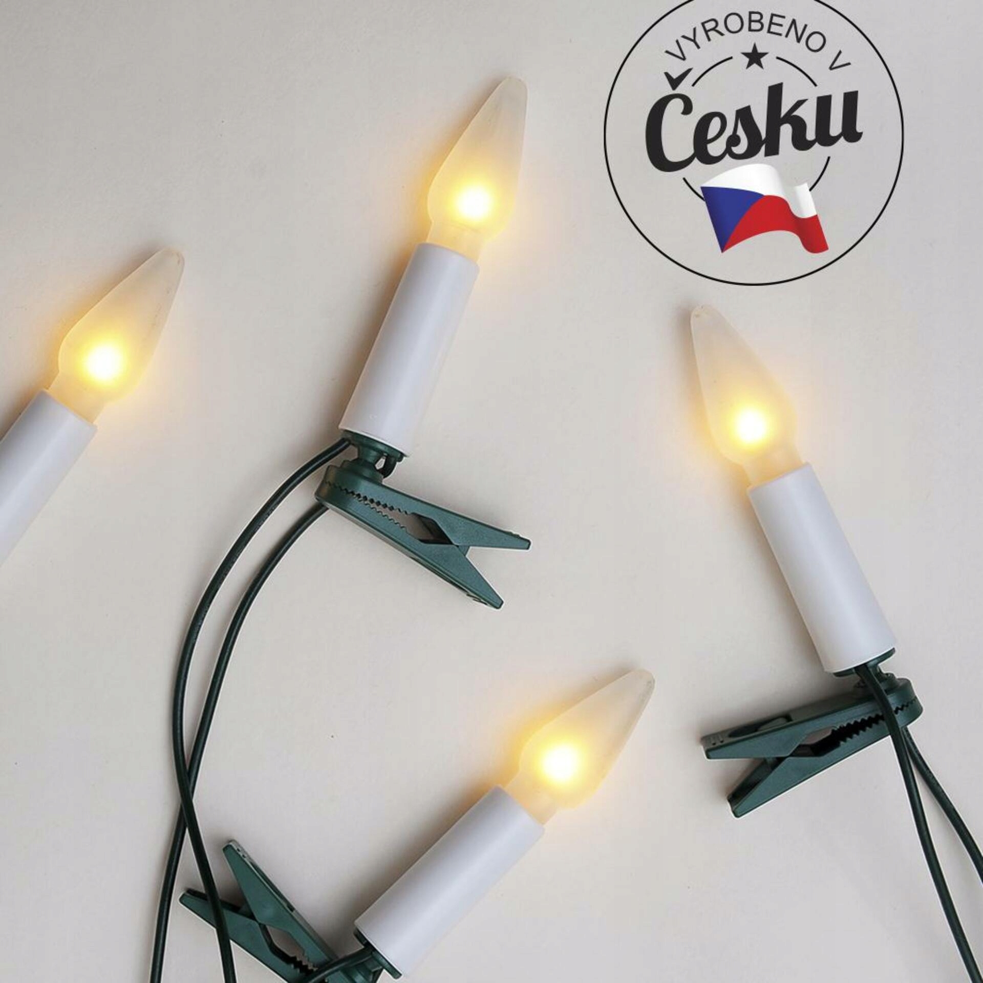 Exihand Súprava Felicia biela SV-16, 16 žiaroviek 14V/0,1A