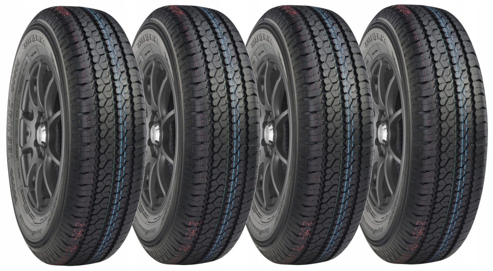 4X шины ROYAL BLACK 215 / 75R16C COMMERCIAL M + S