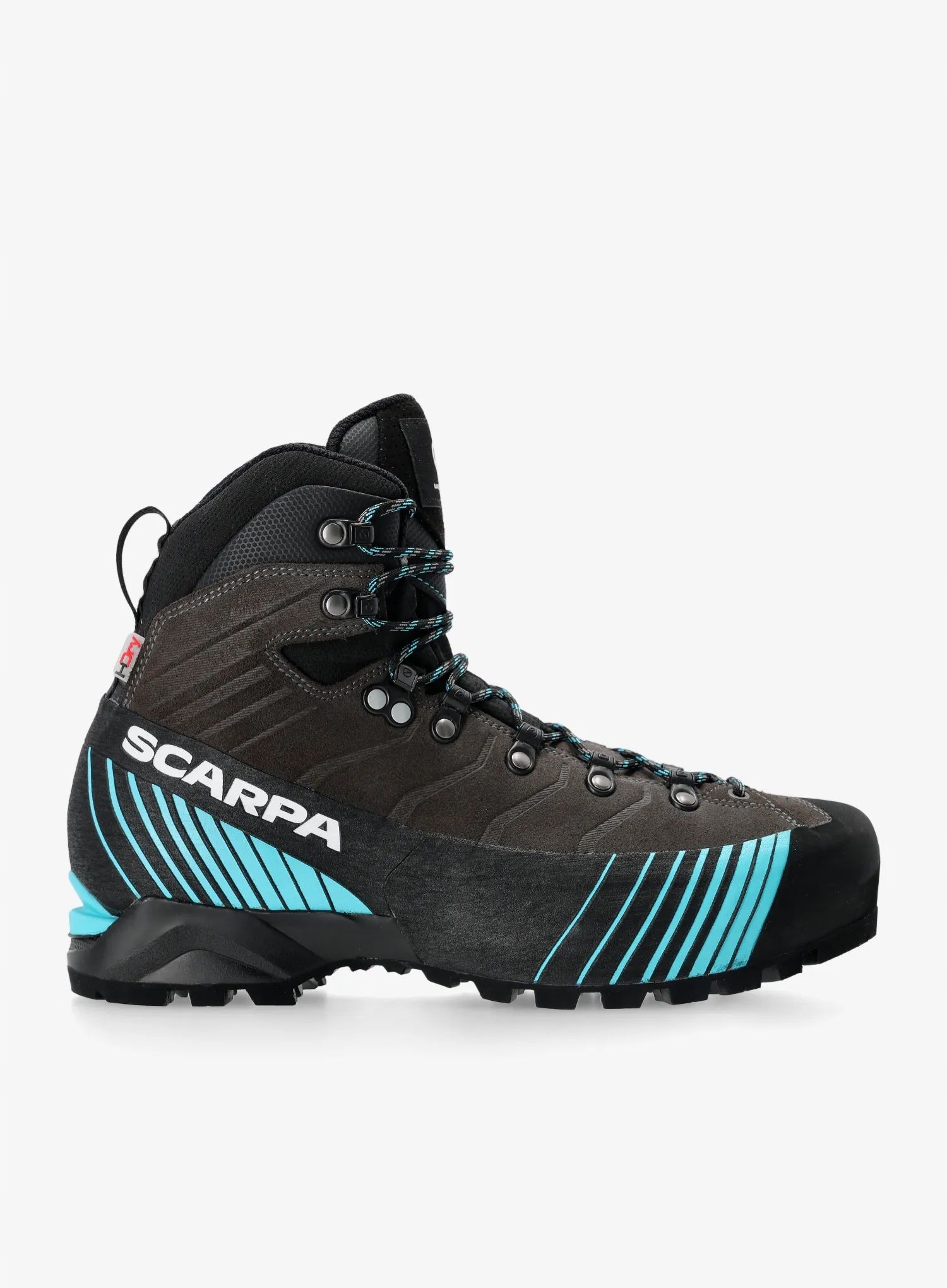 Poloautomatické Raków boty Scarpa Ribelle Hd karbonové/azurové 41.5