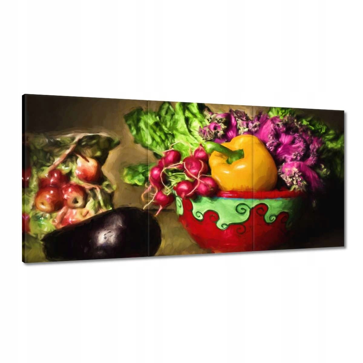 Obrazy 180x90 Zelenina na šalát