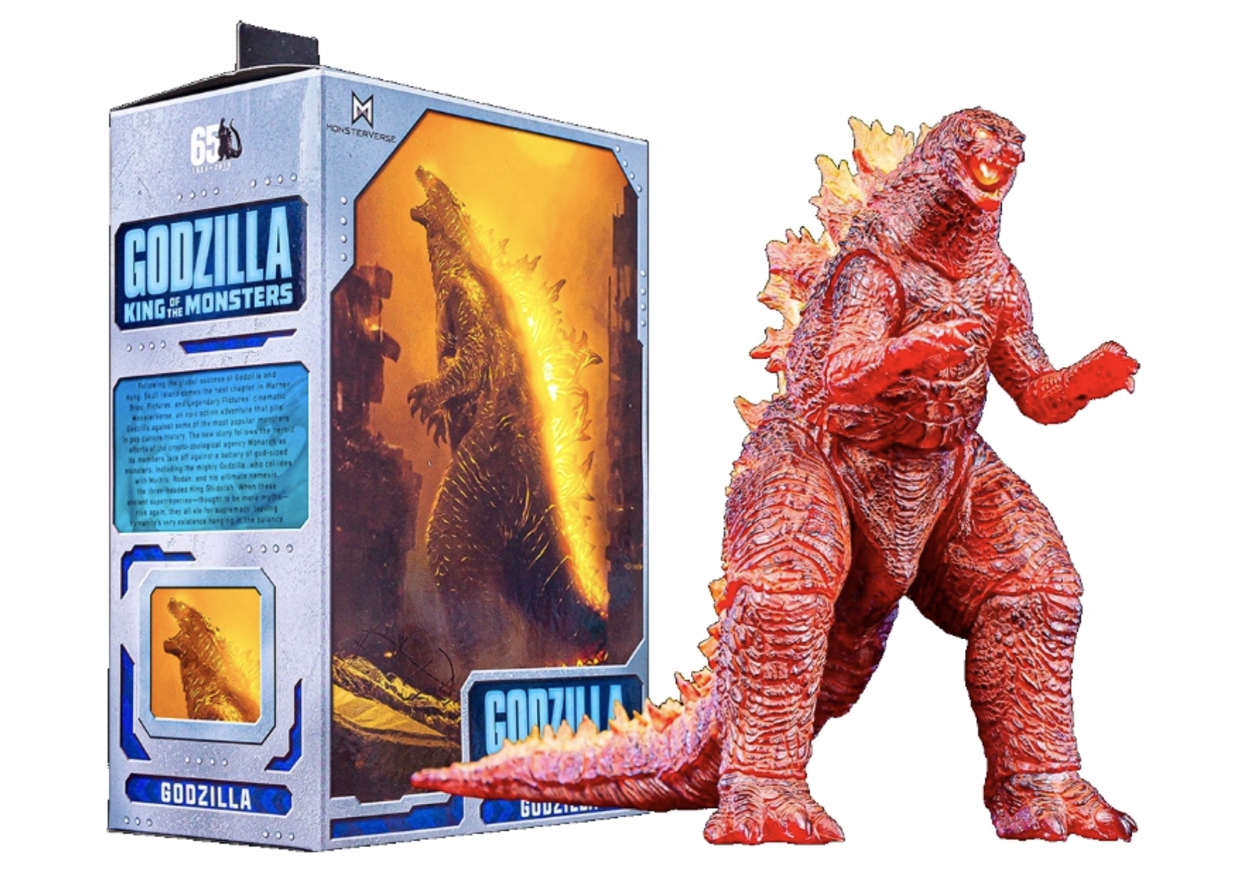 Hořící Godzilla: Král monster 2019 V2