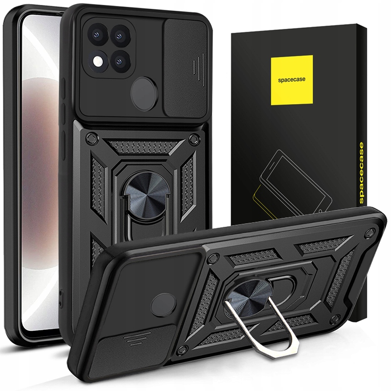 

Etui Case Do Oppo A15 A15S Camring Pancerne