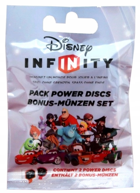 DISNEY INFINITY POWER DISC PACK / 2 DYSKI MOCY