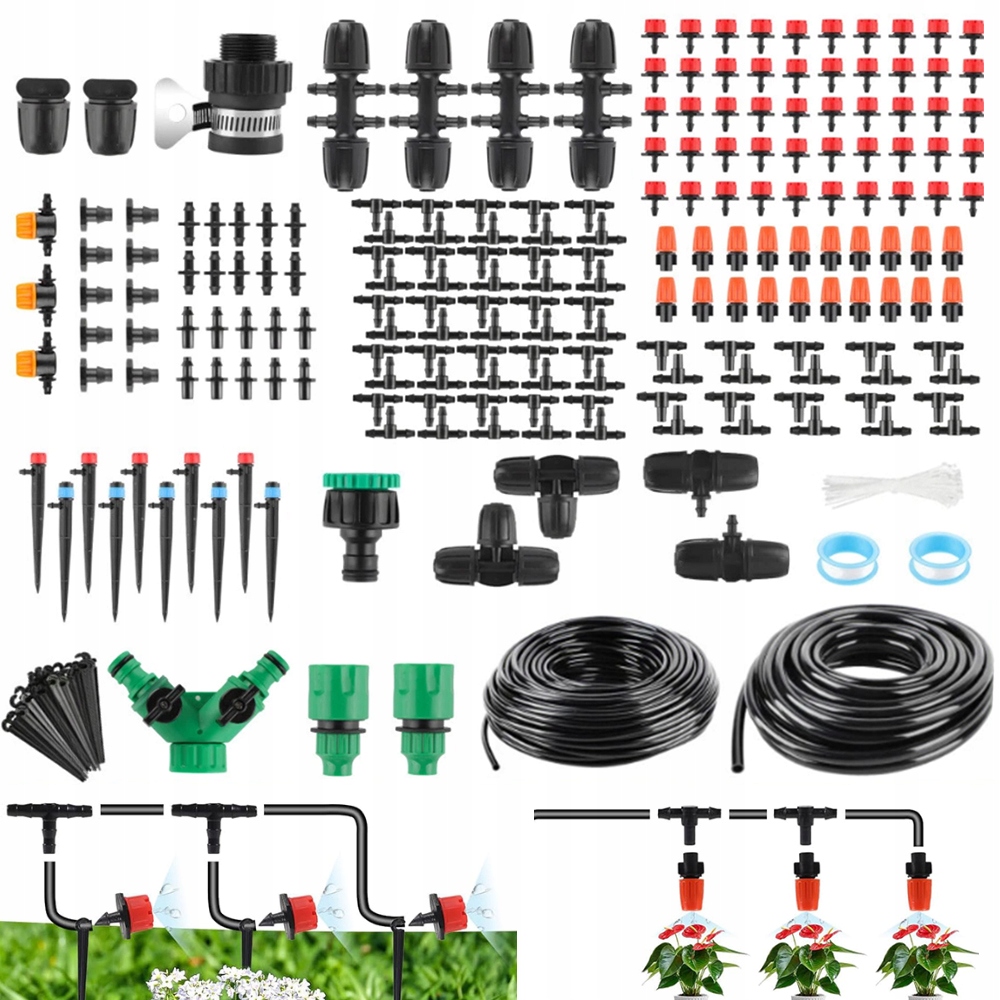 Automatický zavlažovací systém pro rostliny v květináčích, sada