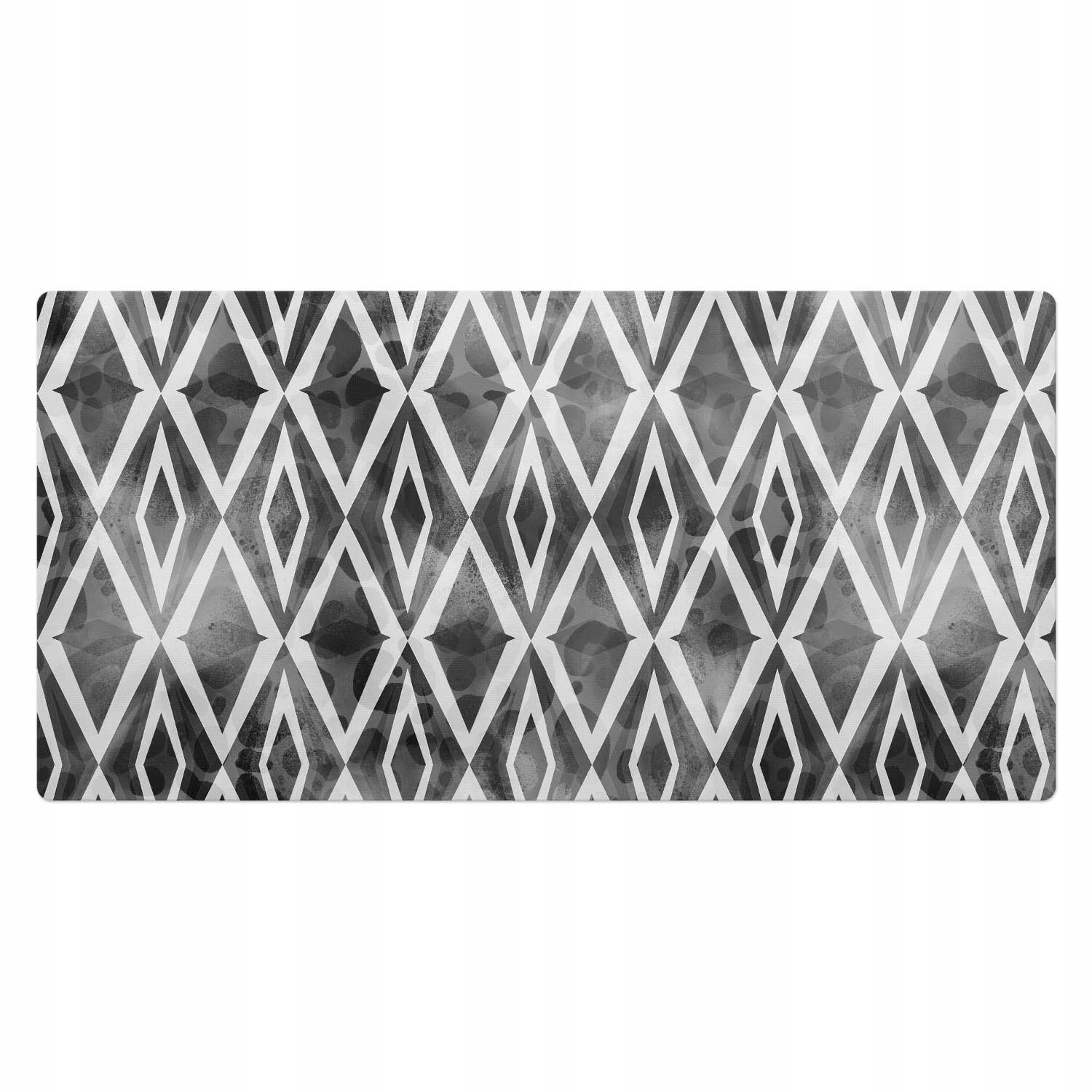 Podložka na psací stůl s motivem Retro geometrie v módním provedení 100 x 50 cm