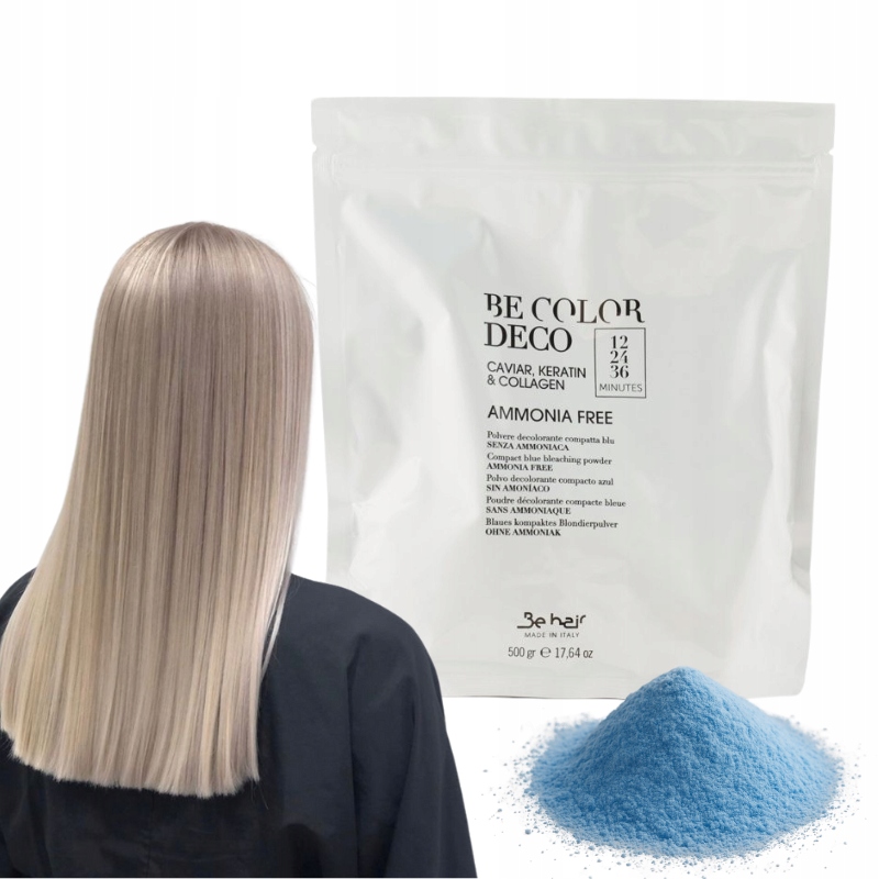 Be Color Deco Zesvětlovač Vlasů Bez Amoniaku Prášek 500G